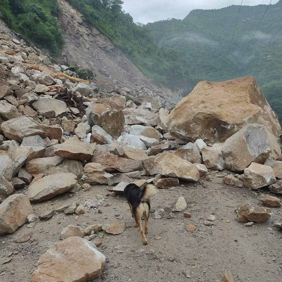 Still of a Landslide